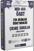 2025 MEB AGS ÖABT Fen Bilimleri Öğretmenliği Tamamı Çözümlü Çıkmış Sorular Pegem Akademi - 1