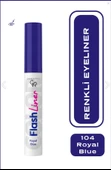 Golden Rose Flash Liner Colered Eyeliner No:104 Royal Blue - Renkli Eyeliner - 1