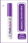 Golden Rose Flash Lash Colered Mascara No:07 Plum Purple - Renkli Maskara  - 1