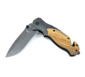 Zeytin Ağacı Kabze Flipper Kamp Çakısı - 3