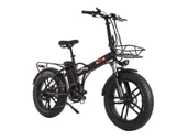 Alba Fold F Standart 500 Watt Katlanır Elektrikli Bisiklet Siyah Nfc Özellikli 48v 10,4 Ah Batarya thumbnail 1