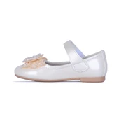 Ayakcenter 76-Herbebe Krem Kız Çocuk Günlük Babet thumbnail 2