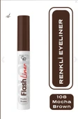 Golden Rose Flash Liner Colered Eyeliner No:108 Mocha Brown - Renkli Eyeliner  - 1