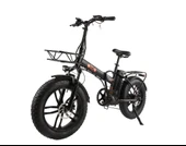 Alba Fold F Standart 500 Watt Katlanır Elektrikli Bisiklet Siyah Nfc Özellikli 48v 10,4 Ah Batarya thumbnail 11