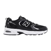 New Balance 530 Black White Spor Ayakkabı - 5