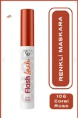 Golden Rose Flash Lash Colored Mascara No:06 Coral Rose - Renkli Maskara  - 1