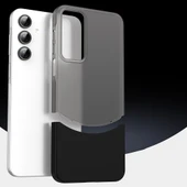 Galaxy A55 Kılıf Mıknatıslı Zore Duble Kapak - 5