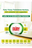 Çok Amaçlı Yüzey Temizlik Havlusu 100 Yaprak 12 Adet | Limon Yağlı | Beyaz Sirke & Karbonat - 4