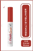 Golden Rose Flash Liner Colered Eyeliner No:106 Coral Rose - Renkli Eyeliner  - 1