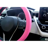 Silikon Direksiyon Kılıfı Pembe - 5