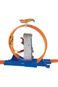 HOT WHEELS Motor Yarışçıları 3in1 Oyun Seti - Turbo Race Set DNN81 - 3