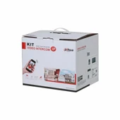 Dahua KTP01-S2(S) 7"inç Ekran 2mp IP Villa Kiti İç ve Dış Ünite Cat6 Kablo İle Çalışır - 2