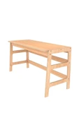 Woodesk  Bohem, Ahşap, Çalışma Masası Ve Köşe Kitaplık Takımı, Natural Renk - 5