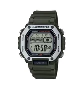 Casio MWD-110H-3AVDF Quartz Dijital Silikon Yeşil 44 mm Erkek Kol Saati - 1