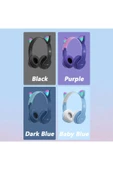 Choice P47M Earphone Bluetooth Wireless Headphones Cat Ear Girl Headset Gamer for Pc TWS Music Earbuds H... - 6
