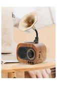 SUMBAT B5 Nostaljik Mini Radyo Gramofon Bluetooth/radyo/usb/sd Speaker - 3