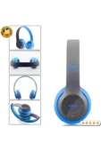 G-Technology Mavi P47 Kablosuz Bluetooth Kulaklık - Katlanabilir, MicroSD Destekli, Uzun Pil Ömrü ve AUX Girişi - 2