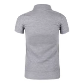 Evolite DeepRaw Bayan Polo T-Shirt - Gri - 4