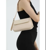 VELSE Suni Deri Bayan Omuz Çantası thumbnail 1