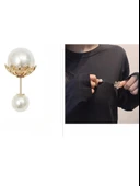 4'lü Set Pantolon Beli Daraltma Aparatı, Gold Renk, Pantolon Beli Daraltma Seti, Bel Daraltma İğnesi, İğne, Kemer - 5