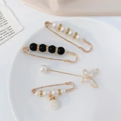 4'lü Set Pantolon Beli Daraltma Aparatı, Gold Renk, Pantolon Beli Daraltma Seti, Bel Daraltma İğnesi, İğne, Kemer - 2