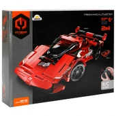 iM Master 2in1 Uzaktan Kumandalı Süper Araba Kırmızı 2.4 Ghz 351 Parça thumbnail 7