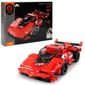 iM Master 2in1 Uzaktan Kumandalı Süper Araba Kırmızı 2.4 Ghz 351 Parça thumbnail 1