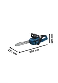 Bosch Profeyonel GKE 18V-40 Akülü Zincirli Ağaç Kesme Makinesi (solo-aküsüz) 06008D3000 - 2
