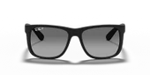 Ray-Ban Justin 4165 622/T3 Black-Light Grey Polarize Güneş Gözlüğü - 2