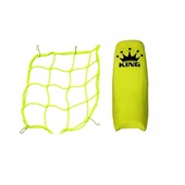 Cg-Cup-Drift Uyumlu İkili Sarı Kombin (Koltuk Kılıfı+Kask Filesi) - 1
