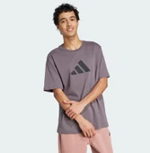 Adidas M FI 3Bar Tee 3 Çizgili Logo Tişört Erkek T-Shirt thumbnail 2