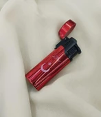 Çakmak Pürmüz Ayarlanabilir Mavi Gazlı Doldurulabilir Ay Yıldız Çakmak - 3