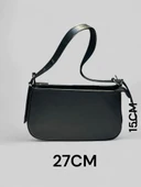 VELSE Suni Deri Bayan Omuz Çantası VS.BLKT.0285 thumbnail 2