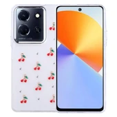 İnfinix Note 30 5G Kılıf Airbag Tasarımlı Simli Şeffaf Zore Kutup Kapak - 3