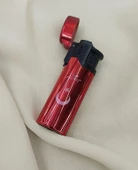 Çakmak Pürmüz Ayarlanabilir Mavi Gazlı Doldurulabilir Ay Yıldız Çakmak - 1