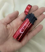 Çakmak Pürmüz Ayarlanabilir Mavi Gazlı Doldurulabilir Ay Yıldız Çakmak - 2