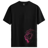 Night Reign - %100 Pamuklu Erkek Siyah Tişört - Premium Quality thumbnail 1