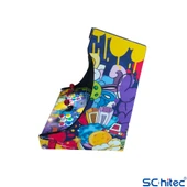 ScHitec 4KHD 3D Pandora 9800 Arcade Oyunlu Taşınabilir Pandora Masaüstü Kabinli 22inç Atari Makinası - 5