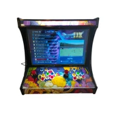 ScHitec 4KHD 3D Pandora 9800 Arcade Oyunlu Taşınabilir Pandora Masaüstü Kabinli 22inç Atari Makinası - 1