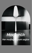 Nehir sultan servis spatula kürek - servis küreği 25,9 cm. - 1