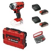 Einhell TE-CI 18/1 Li - Solo Torklu Darbeli Matkap + 2 x 2.5 Ah Starter Kit Akü (Çanta ve Bits Uç Dahil) - 1