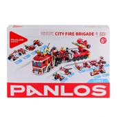 Nessiworld P633009 Panlos Şehir İtfaiyesi 557 Parça Blok Seti -Vagon life thumbnail 2