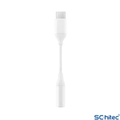 ScHitec UC10 Type-C to 3.5mm Jack Dönüştürücü Adaptör Beyaz - 3