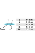 Wicromed Ayak Bilekliği Örgü Düz Medium - 2