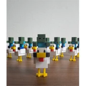 Chicken Jockey Minecraft Mini Figür - 1