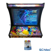 ScHitec 4KHD 3D Pandora 9800 Arcade Oyunlu Taşınabilir Pandora Masaüstü Kabinli 22inç Atari Makinası - 2