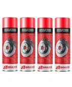 OTO MOTTO Braxis Fren Balata Spreyi Braxis 500 ML 4 Adet - 1