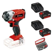 Einhell TE-CI 18/1 Li - Solo Torklu Darbeli Matkap + 2 x 4 Ah Starter Kit Akü (Bits Uç Dahil) - 1