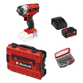 Einhell TE-CI 18/1 Li - Torklu Darbeli Matkap + 1 x 4 Ah Starter Kit Akü (Çanta ve Bits Uç Dahil) - 1