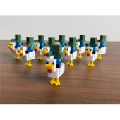 Chicken Jockey Minecraft Mini Figür - 2